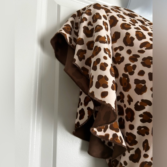 *FINAL PRICE* TORY BURCH Animal Print Gladys Dress Size Medium - Picture 3 of 9